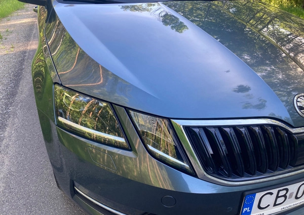 Skoda Octavia cena 69500 przebieg: 70086, rok produkcji 2017 z Bydgoszcz małe 79